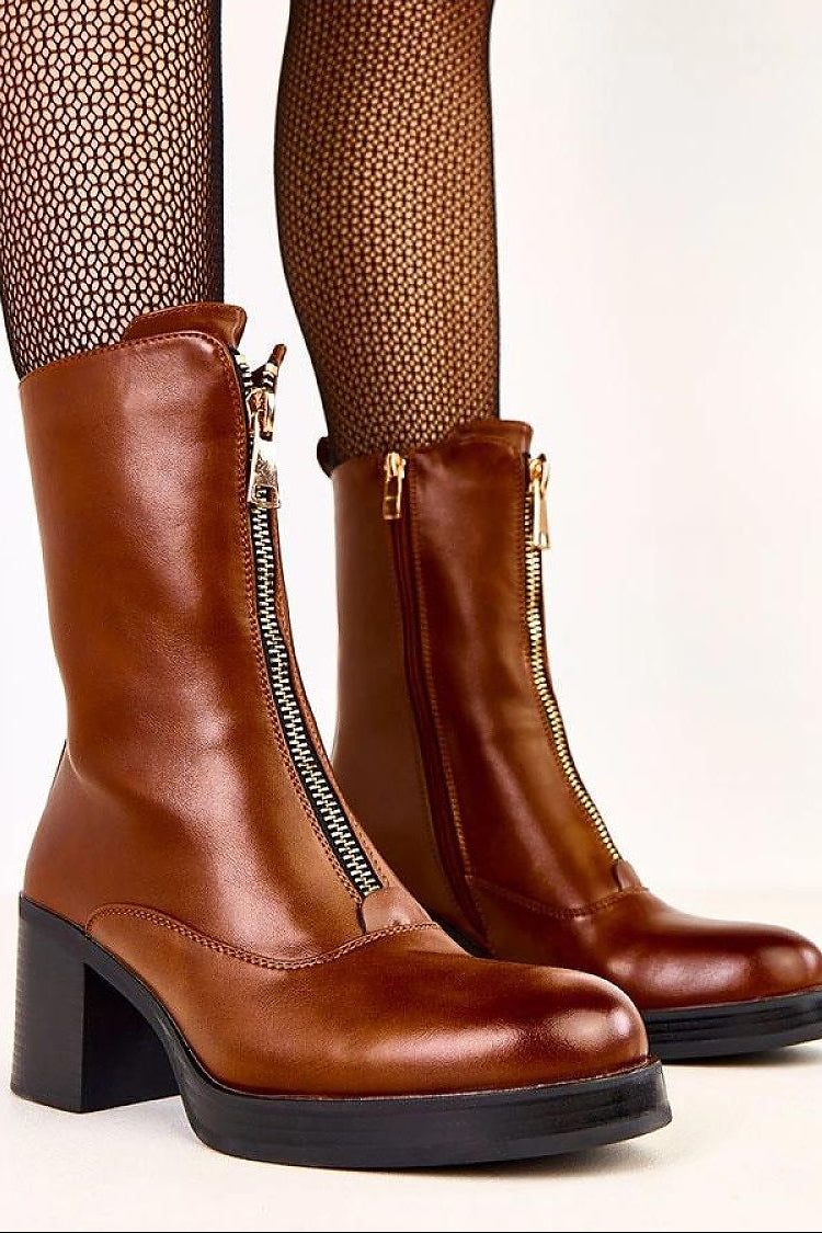  Laarsjes met hoge hak model 219634 Solea 