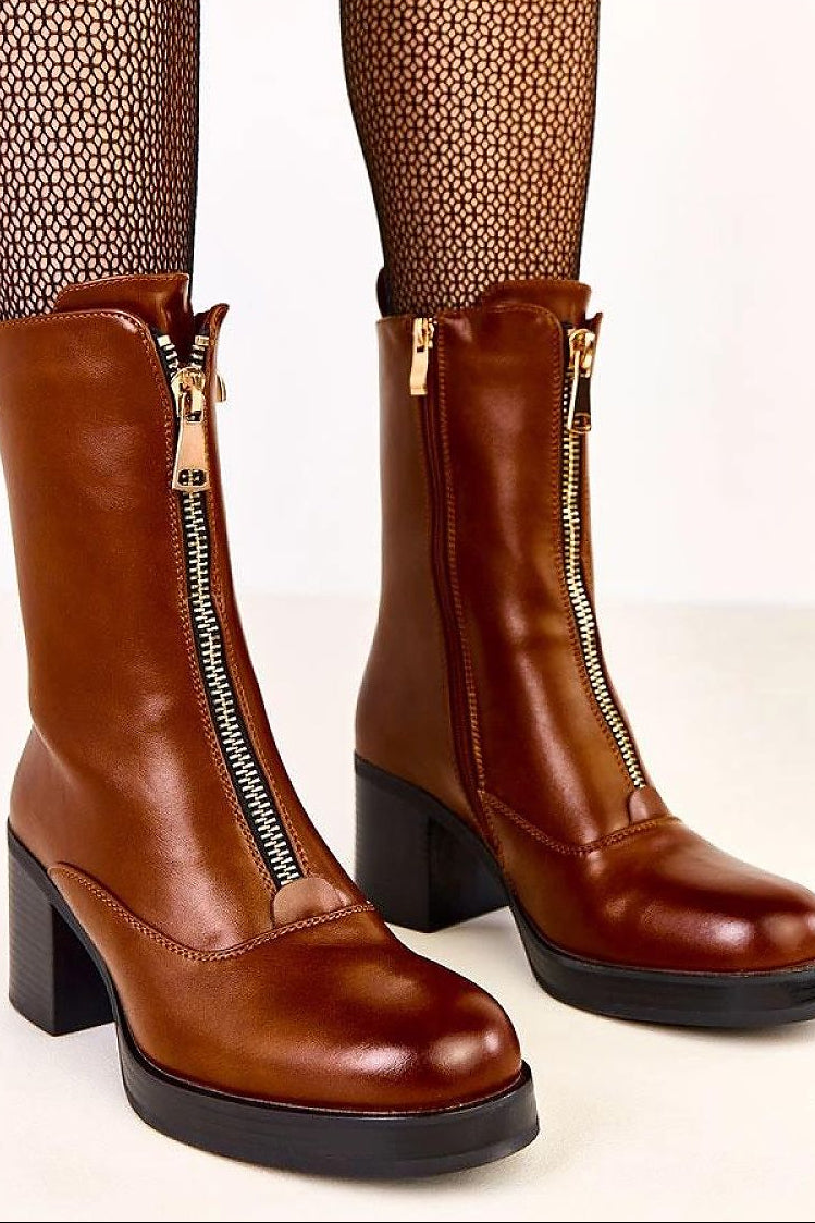  Laarsjes met hoge hak model 219634 Solea 