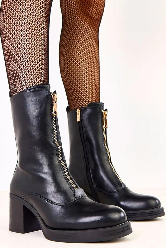  Laarsjes met hoge hak model 219635 Solea 