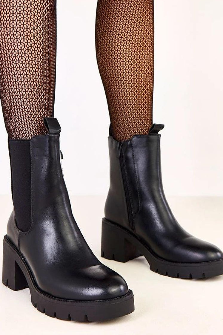  Laarsjes met hoge hak model 219954 Solea 