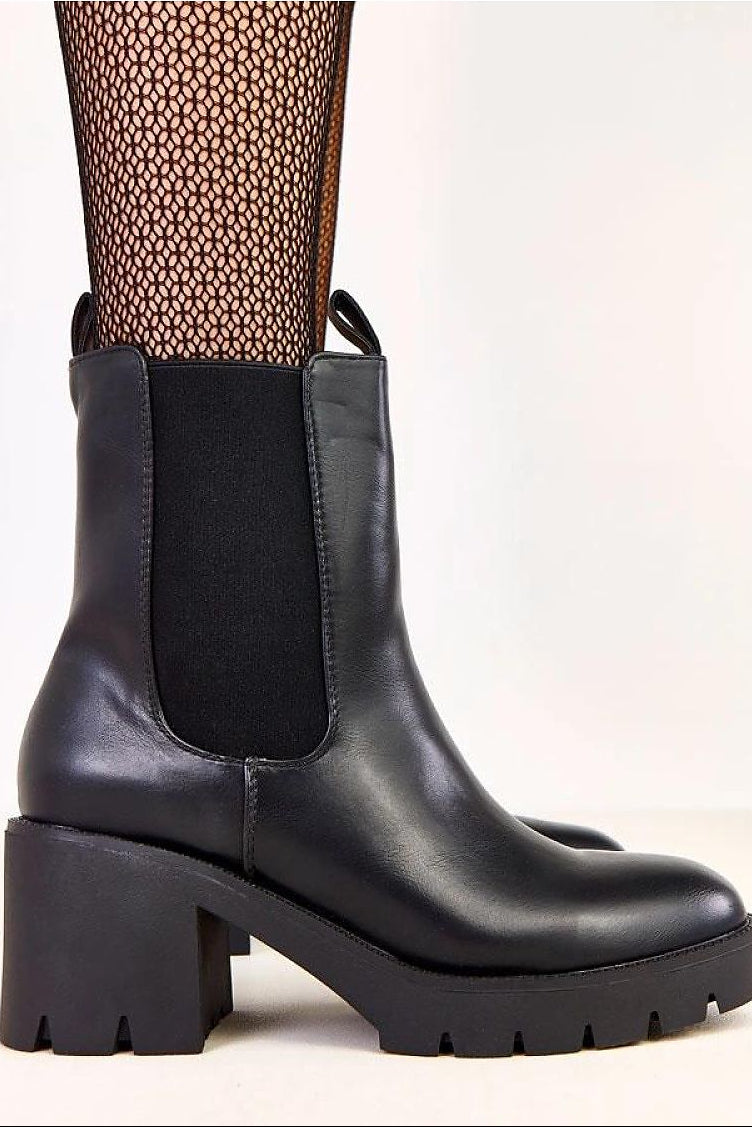  Laarsjes met hoge hak model 219954 Solea 