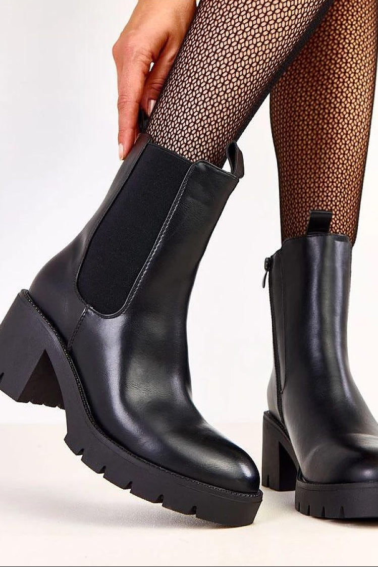  Laarsjes met hoge hak model 219954 Solea 